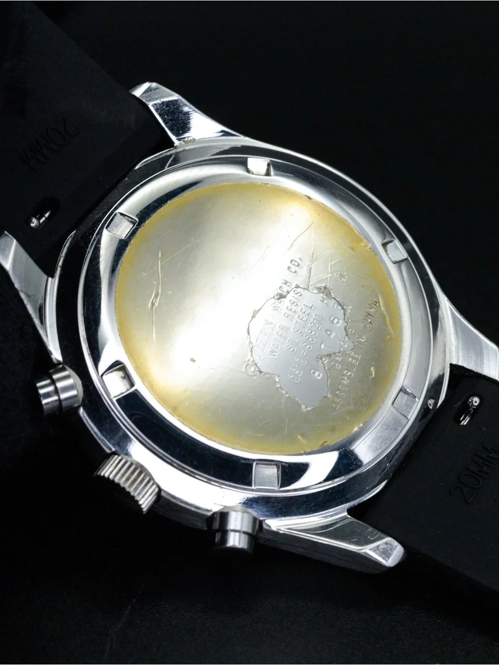 Citizen Oxy RARE 0510-S68211 Vintage 38mm JDM Import Chronograph